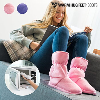 Mikrougnvärmbara stövlar Warm Hug Feet