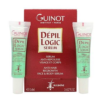 Hårreduktionsserum Guinot Dépil Logic 8 ml x 2