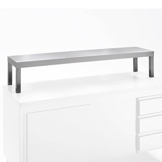 Överhylla, öppen sida, 1200x350 mm