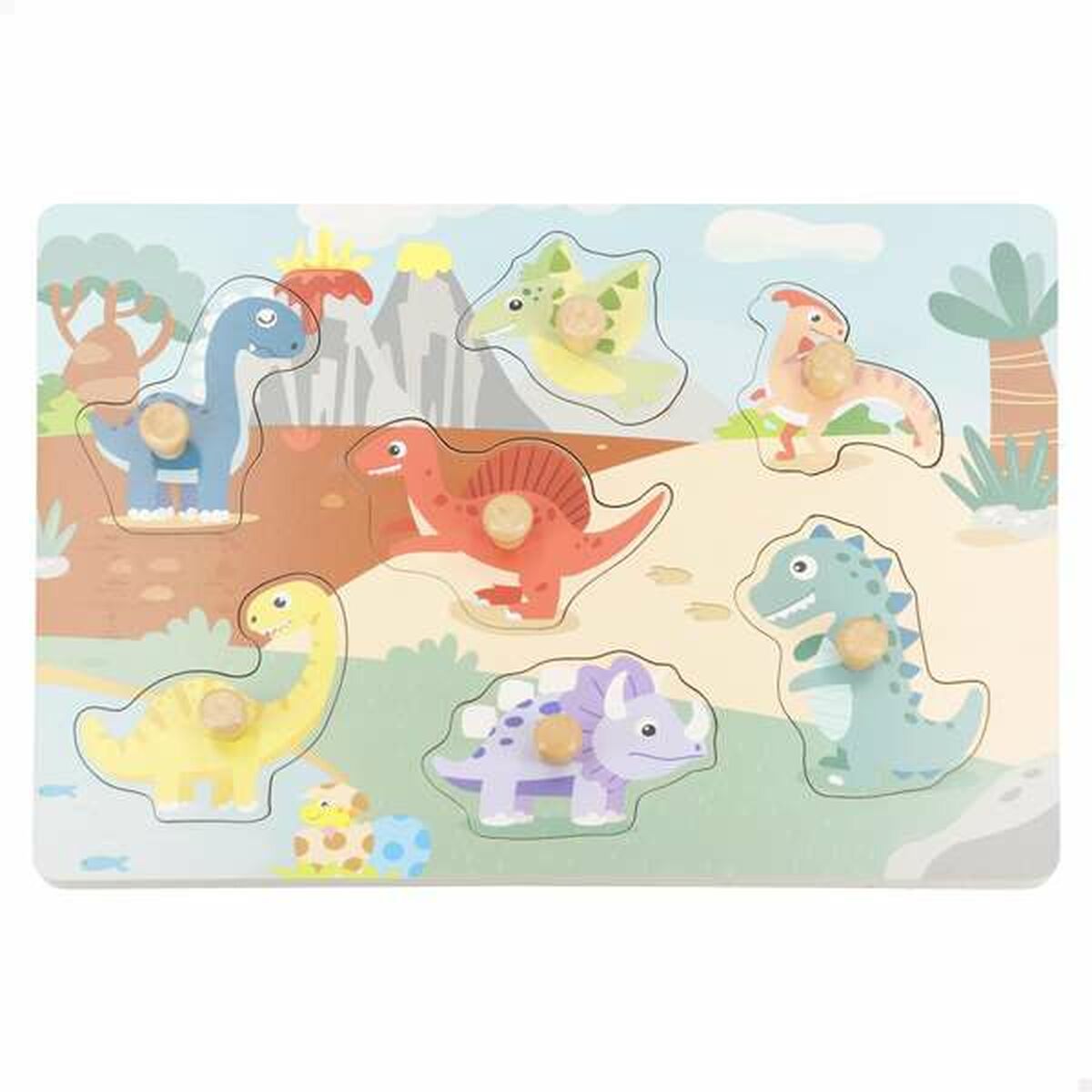 Pussel Colorbaby Dinosaurier - 2