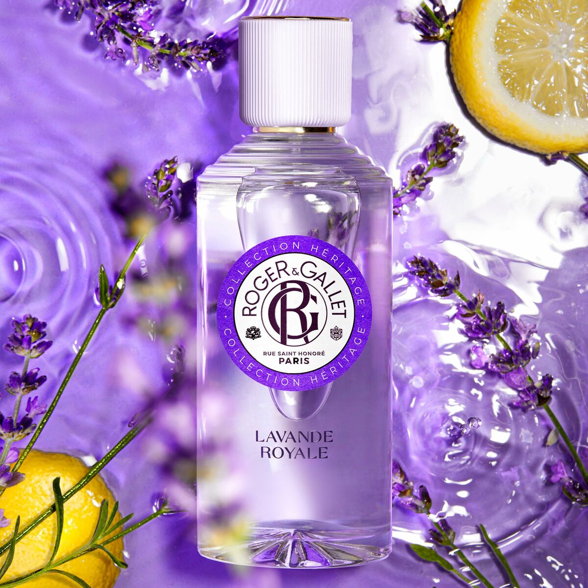 Parfym Unisex Roger & Gallet Lavande Royale EDP 100 ml - 3