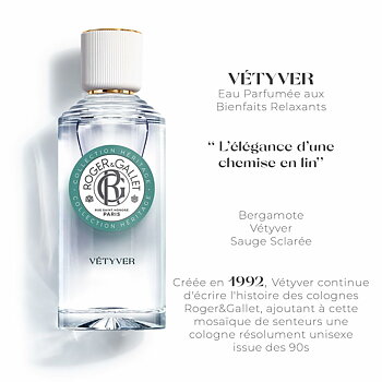 Parfym Unisex Roger & Gallet Vétyver EDP 100 ml