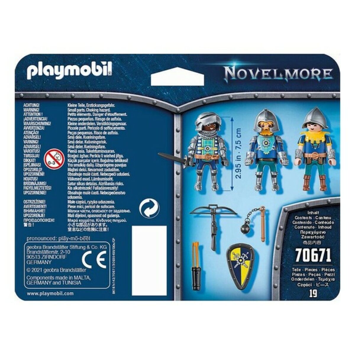 Sats med figurer Novelmore Knights Playmobil 70671 (19 pcs) - 3