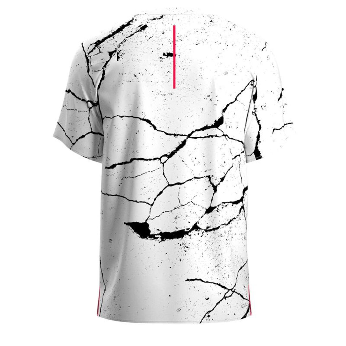 T-shirt med kortärm Herr Joma Sport R-Night Pro Vit Svart - 2