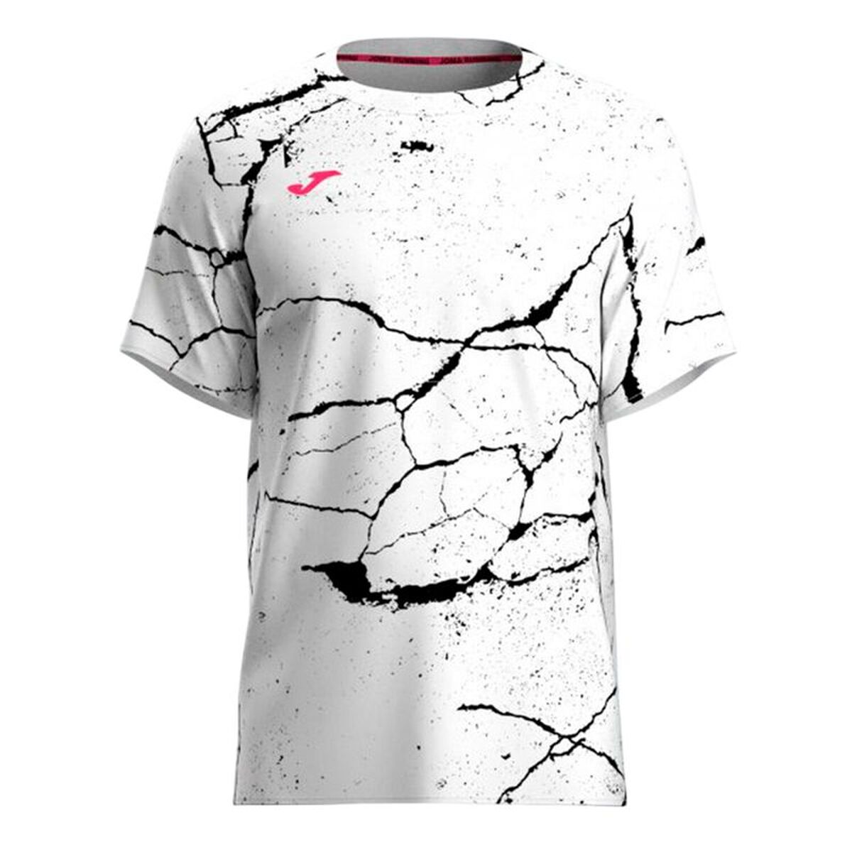 T-shirt med kortärm Herr Joma Sport R-Night Pro Vit Svart