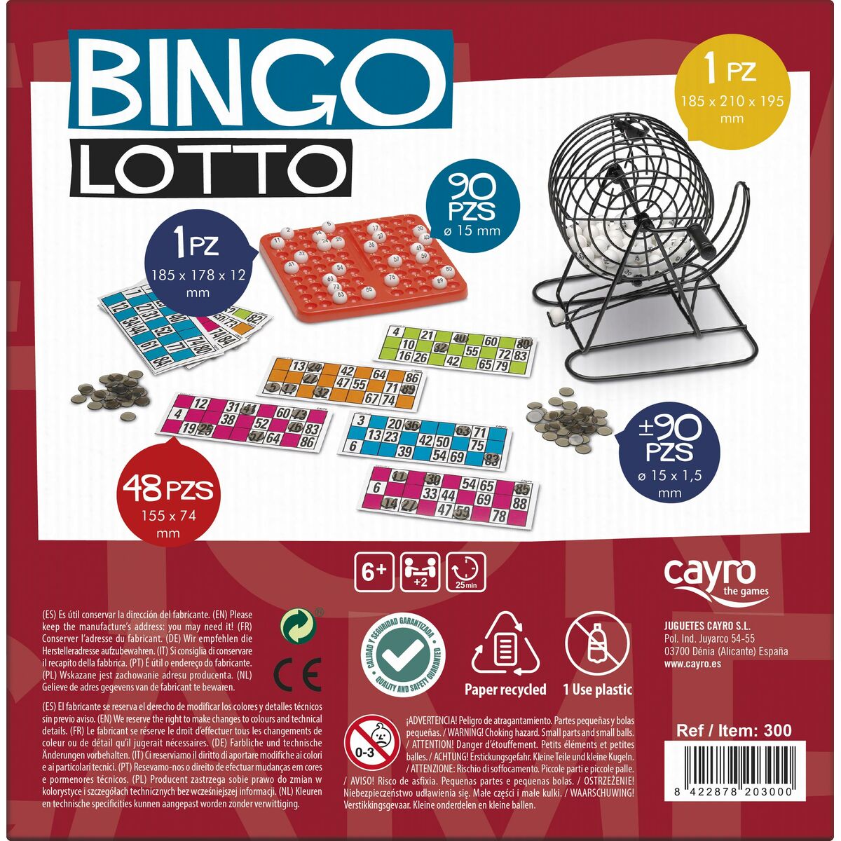 Bingo Cayro 300 (18,5 x 21 x 19,5 cm) - 3