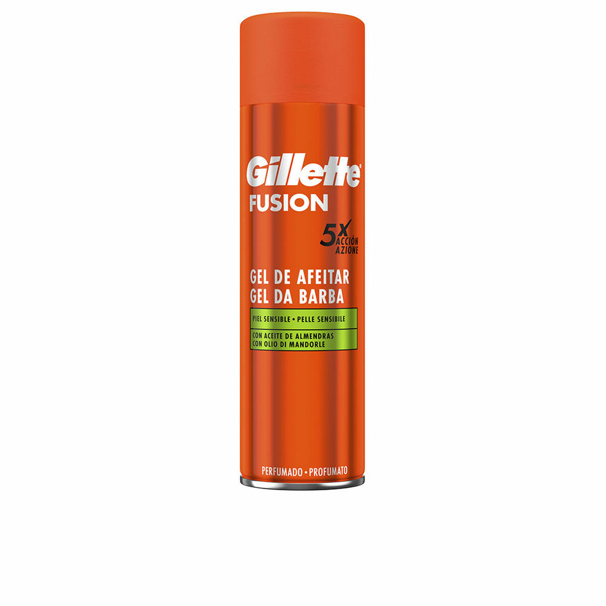 Rakgel Gillette Fusion 200 ml Känslig hud