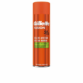 Rakgel Gillette Fusion 200 ml Känslig hud