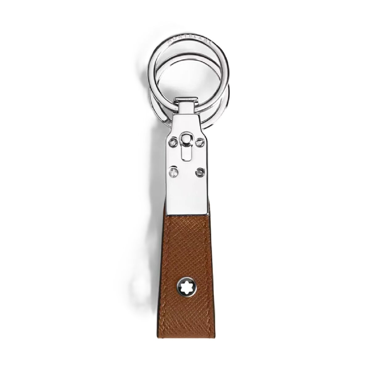 Nyckelkedja Montblanc 220399 Brun Silvrig