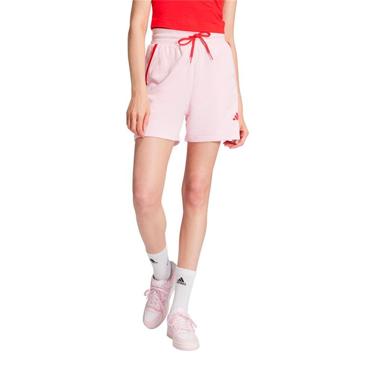 Sportshorts för kvinnor Adidas Cb Sho Rosa - 2