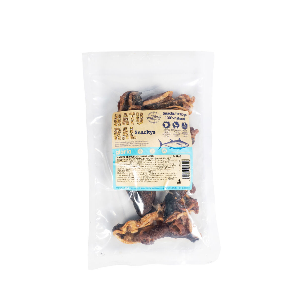 Våt mat Snackys Fisk 100 g
