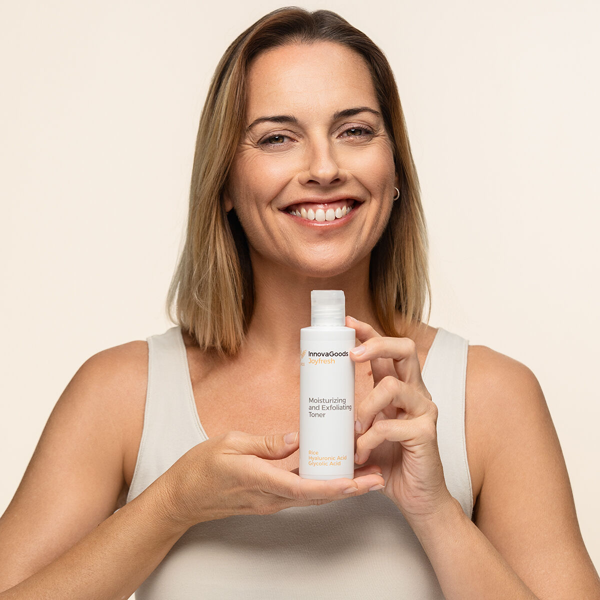 Fuktgivande och exfolierande ansiktstonic Rice Joyfresh InnovaGoods 150 ml - 2