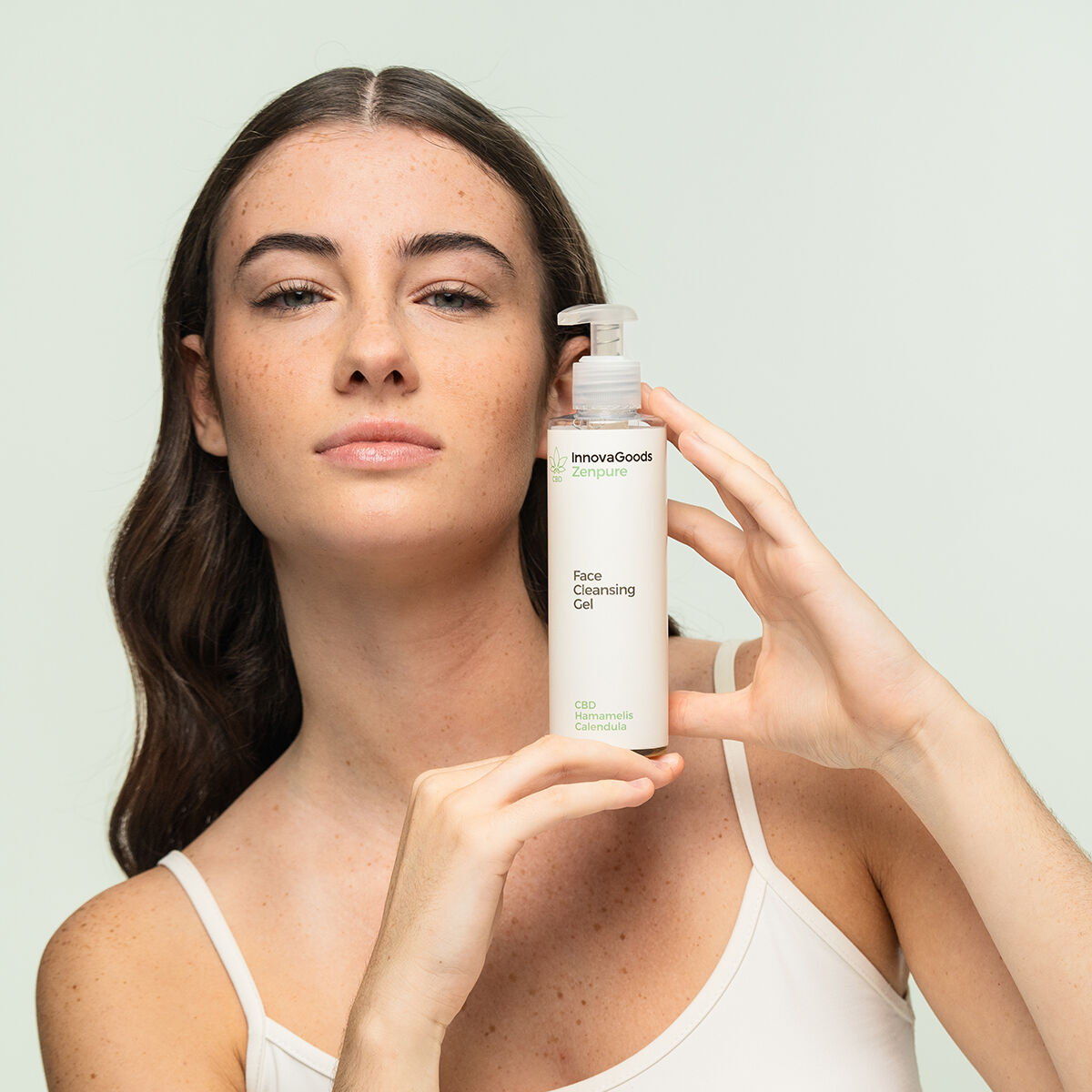 Rengörande ansiktsgel CBD Zenpure InnovaGoods 200 ml - 2