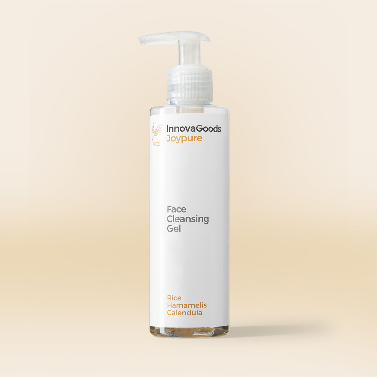 Rengörande ansiktsgel Rice Joypure InnovaGoods 200 ml