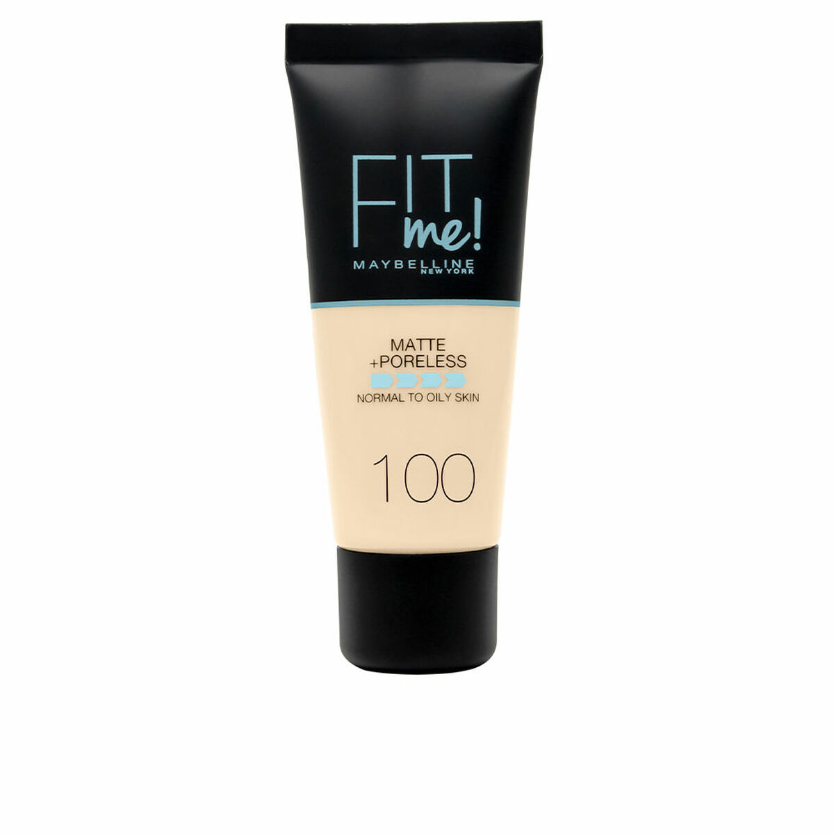 Flytande makeupbas Maybelline Fit Me! Nº 100 Warm ivory Nº 100-Warm Ivory 30 ml