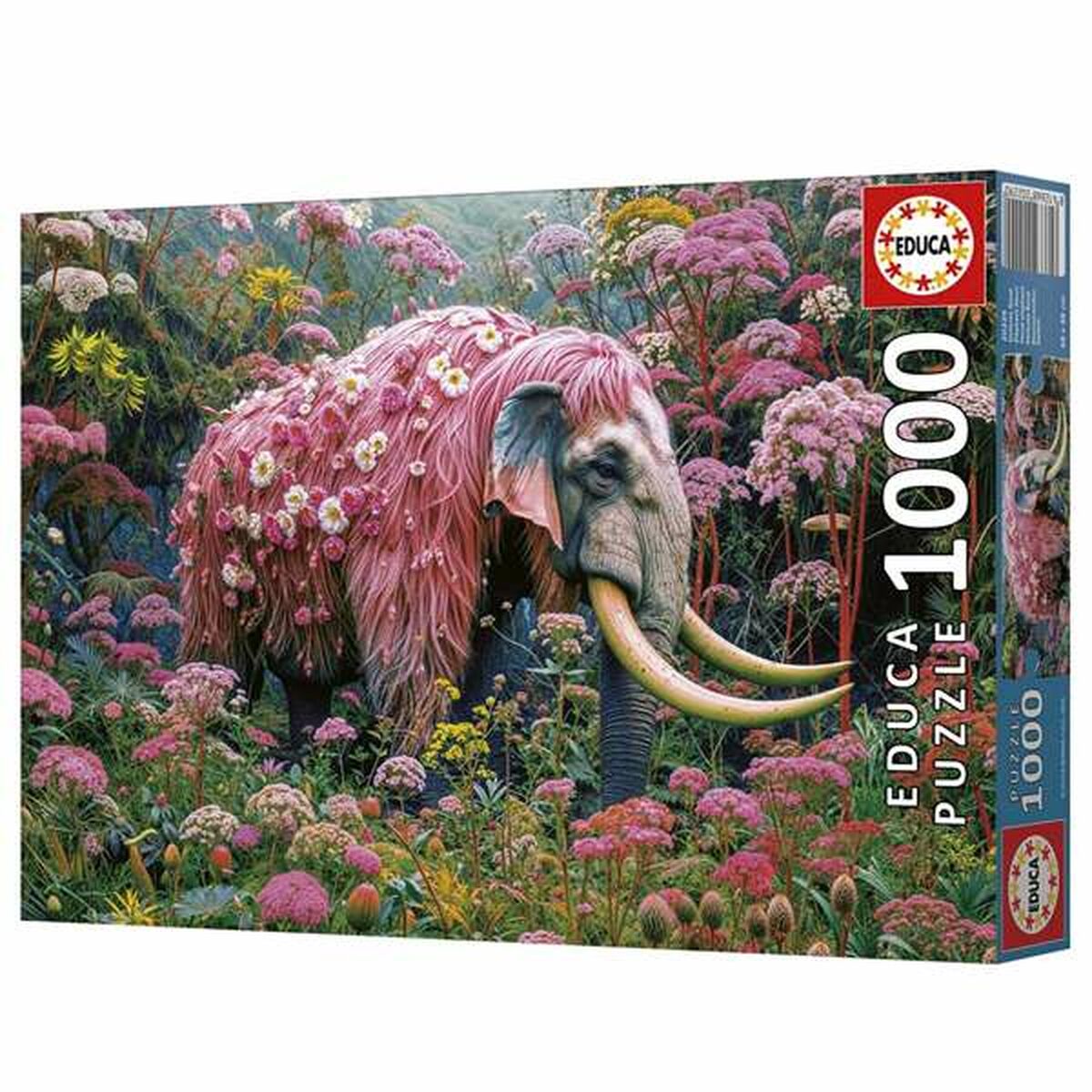 Pussel Educa Floral Elephant - 3