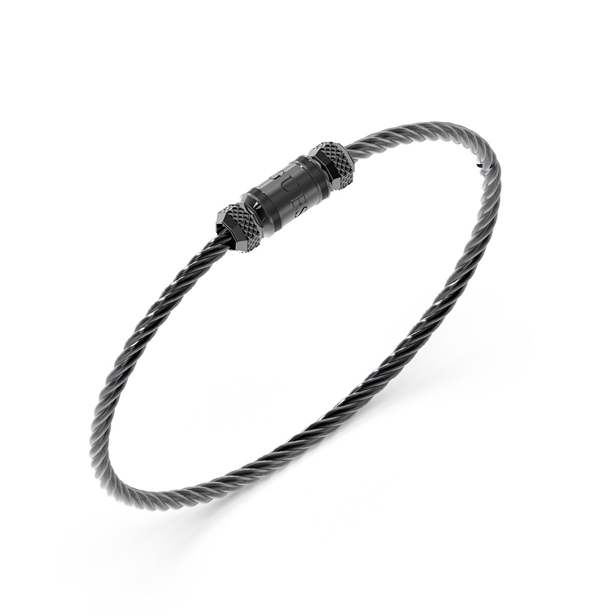 Herrarmband Guess JUMB05096JWBKS Svart