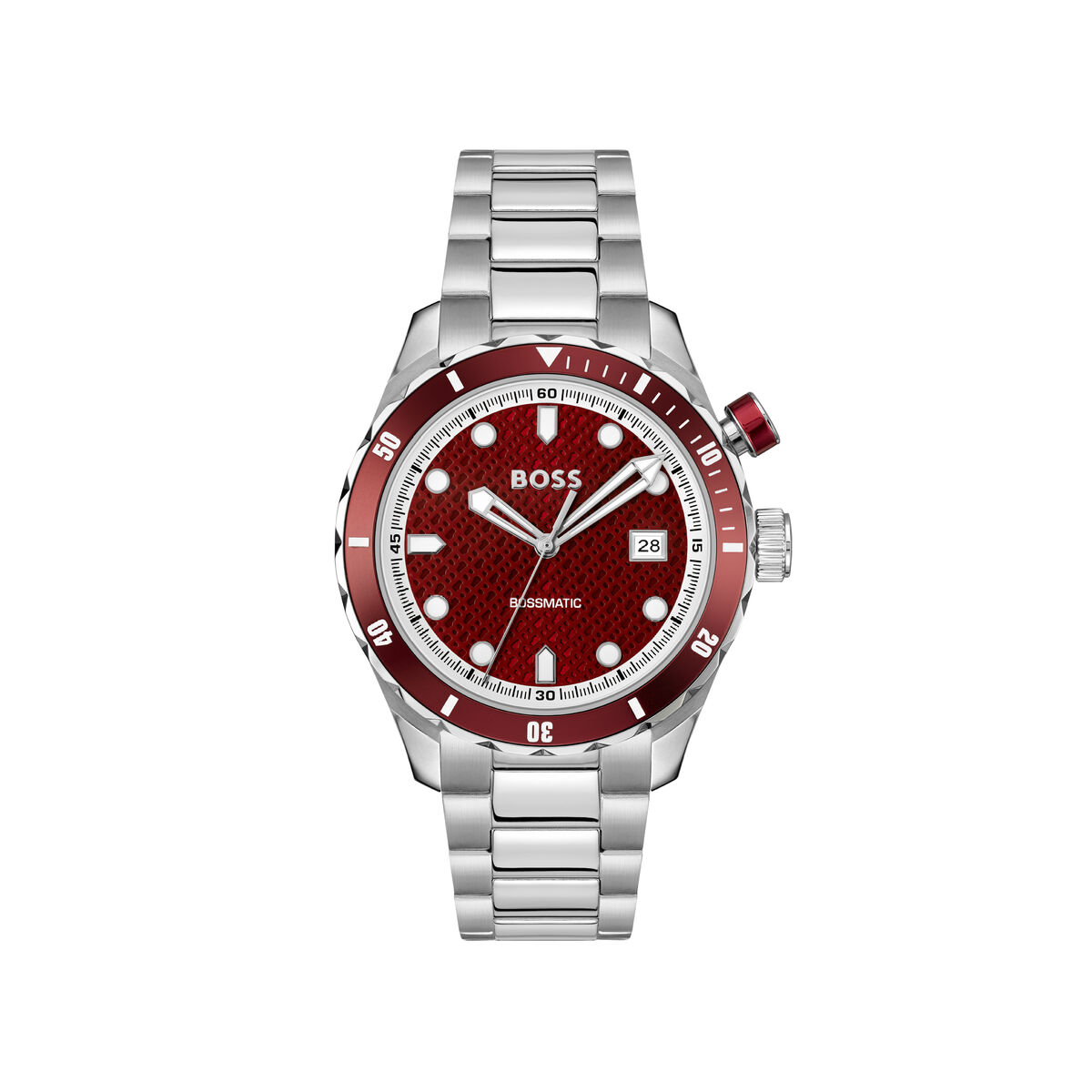 Herrklocka Hugo Boss 1514179 Röd (Ø 42 mm)