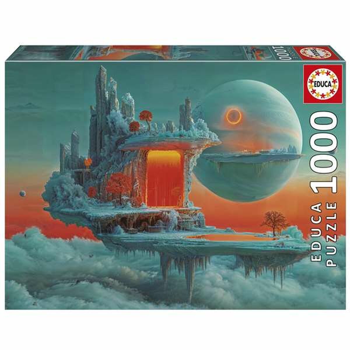 Pussel Educa Fire & Ice Planet