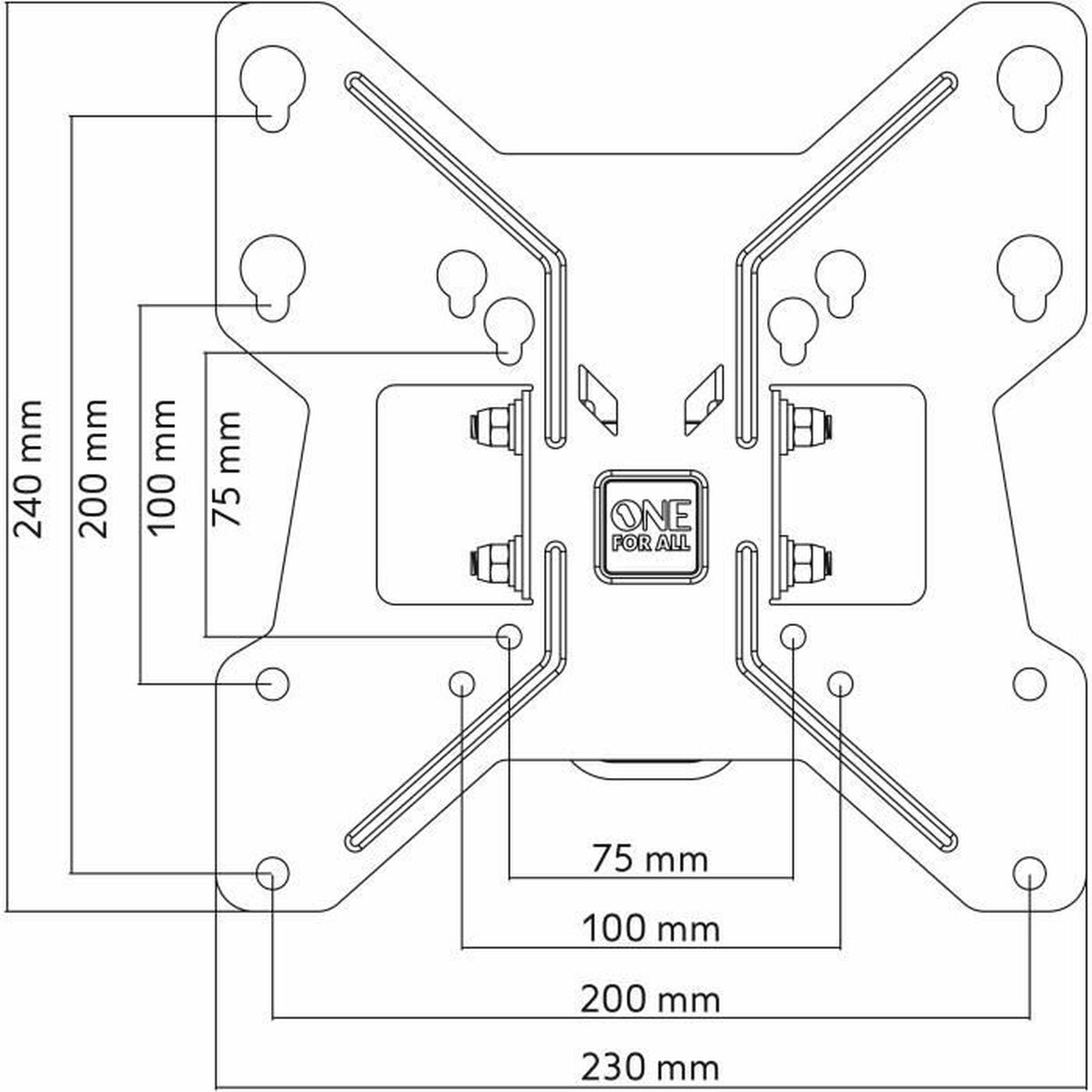TV-fäste One For All WM2241 13"-32" 20 kg - 3