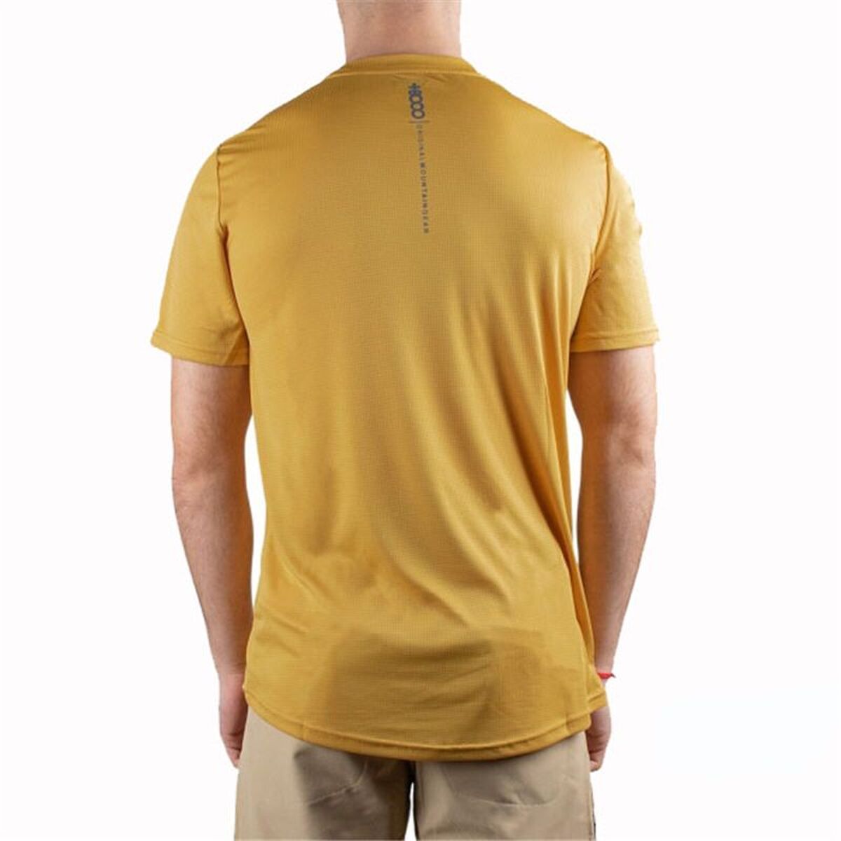 T-shirt med kortärm Herr +8000 USAME-078 Gyllene - 2