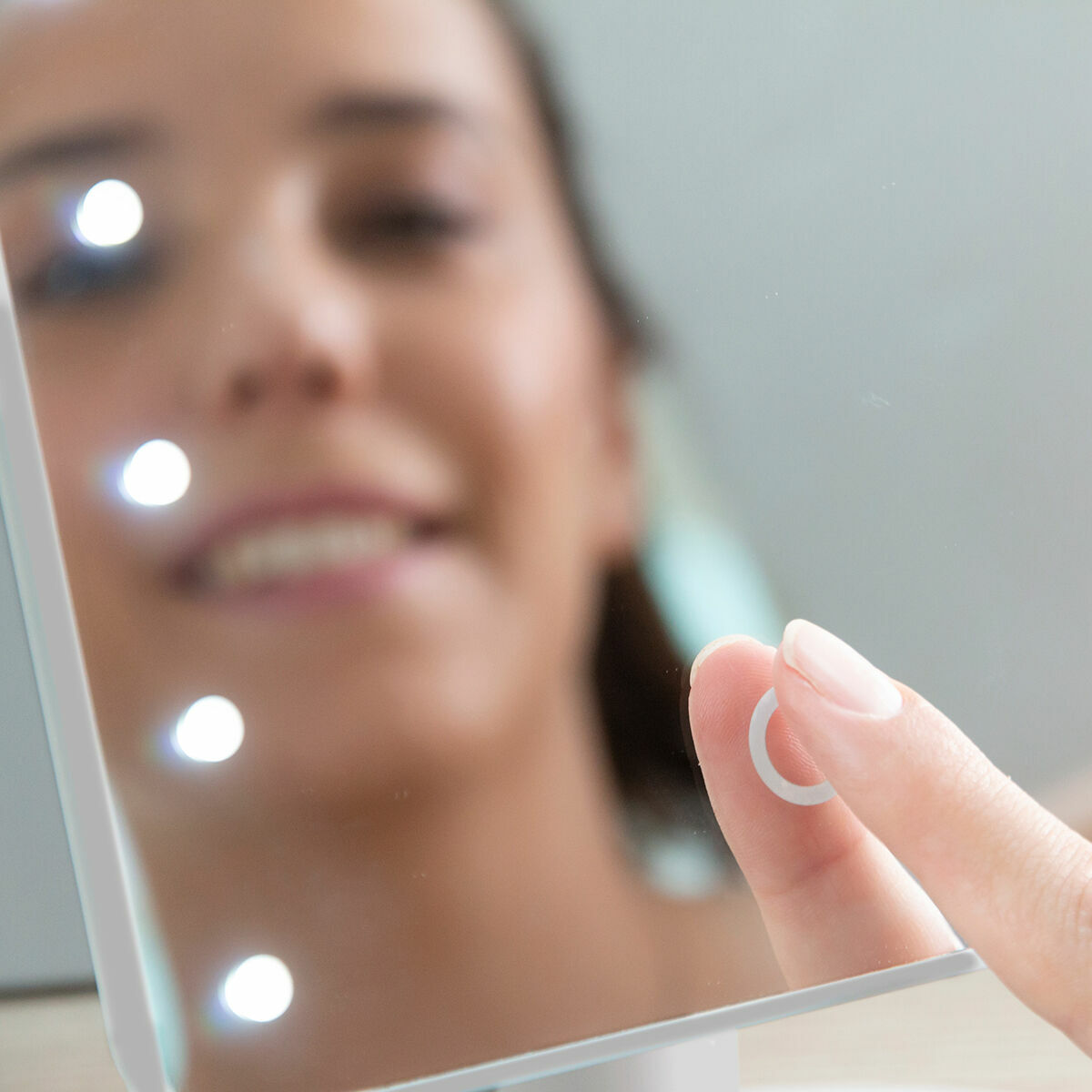 Bordsspegel med Pekskärm och LED-ljus Perflex InnovaGoods - 2