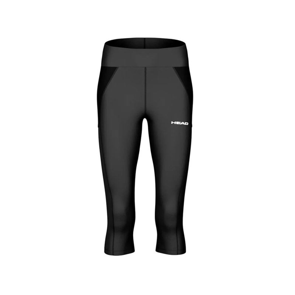 Sport-leggings, Dam Head Tech 3/4 Tights Svart