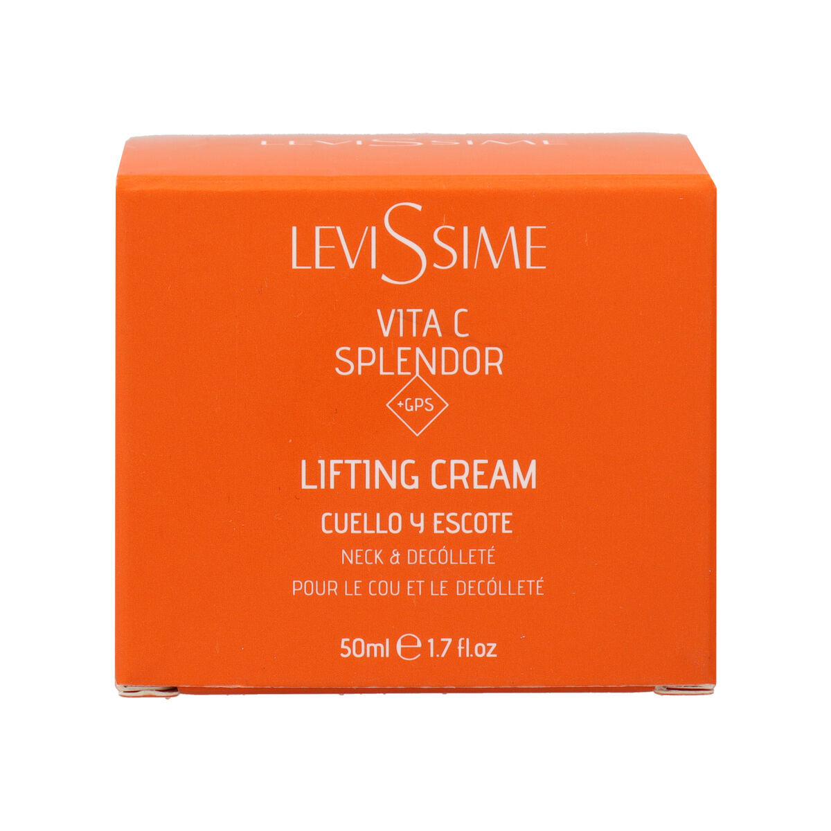 Hals- och dekolletagekräm Levissime Lifting Vitamina