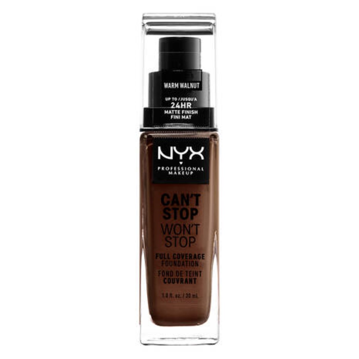 Foundationkräm NYX T Stop T Stop warm walnut 30 ml