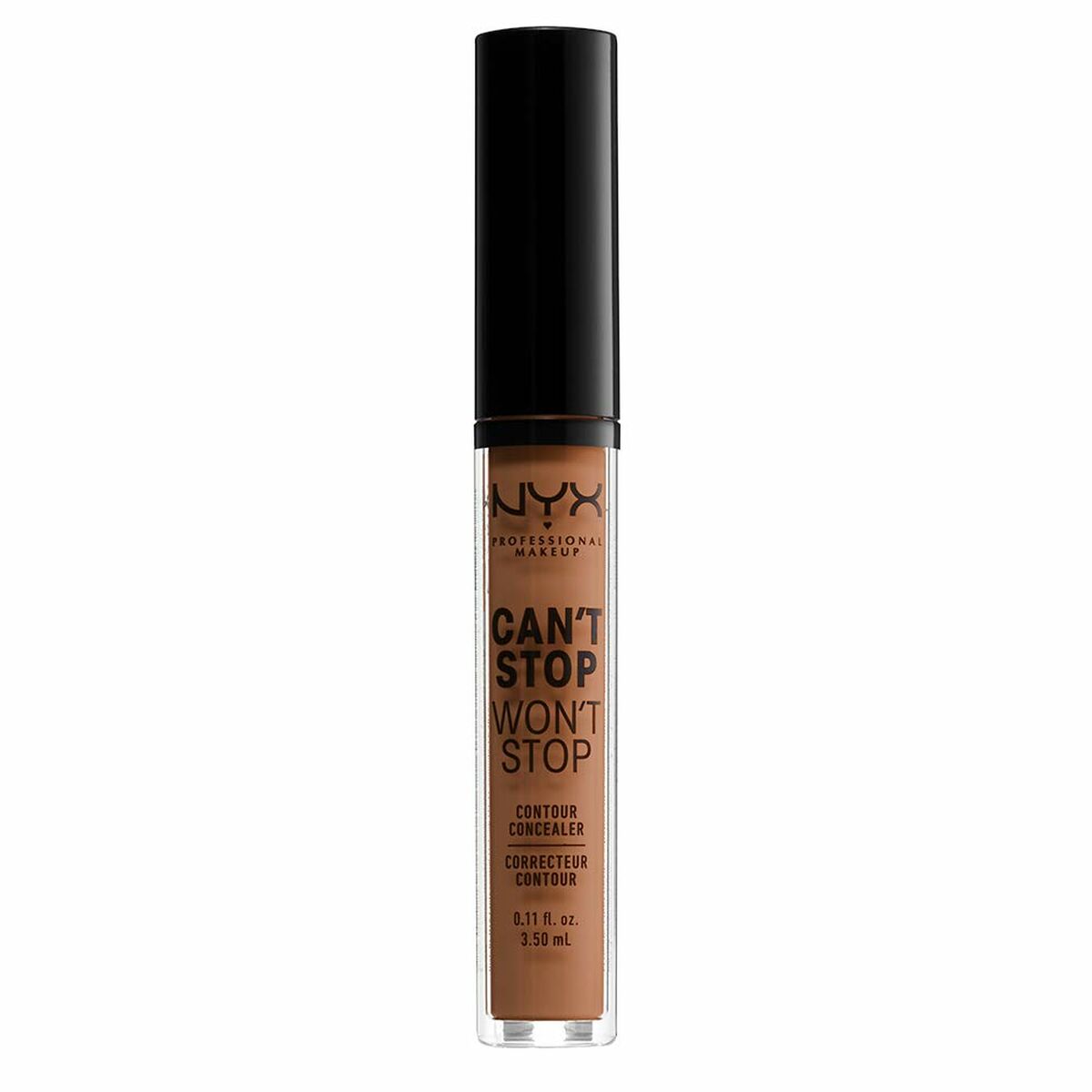 Vätskekorrektor NYX Can't Stop Won't Stop Warm caramel 3,5 ml - 2