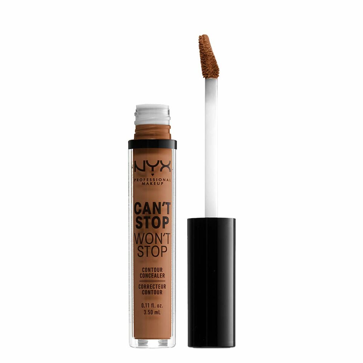 Vätskekorrektor NYX Can't Stop Won't Stop Warm caramel 3,5 ml