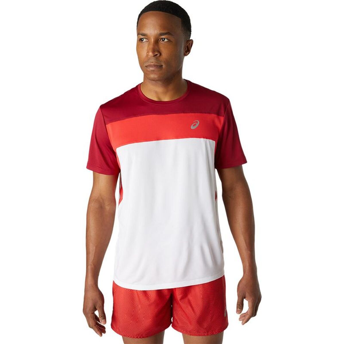 T-shirt med kortärm Herr Asics 2011A781-107 Röd