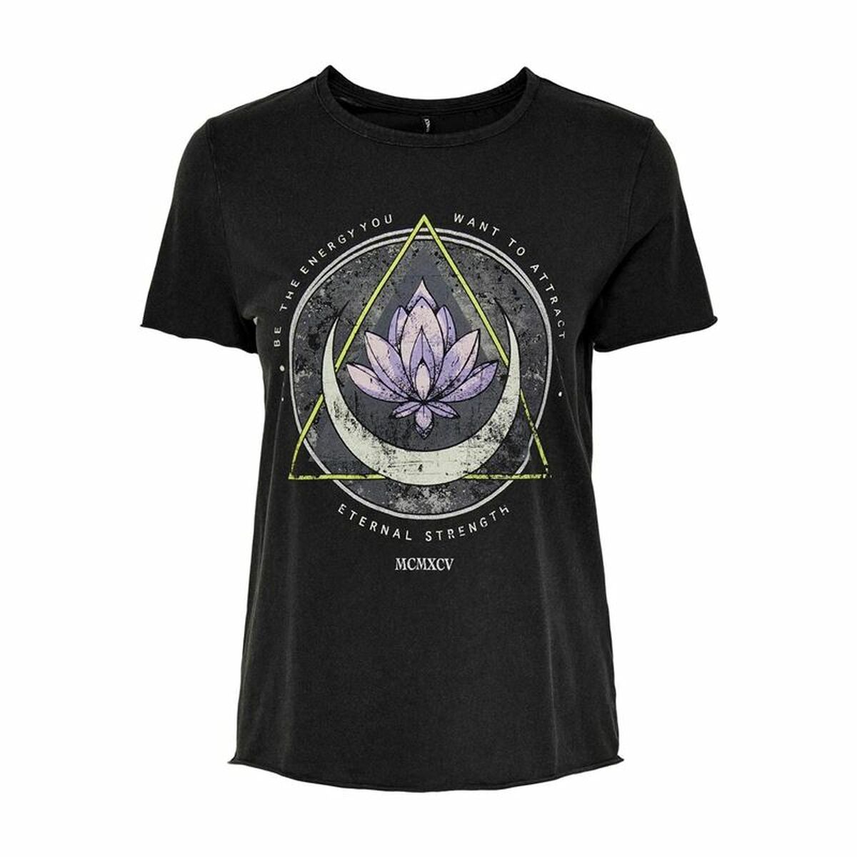 T-shirt med kortärm Dam Only lucy