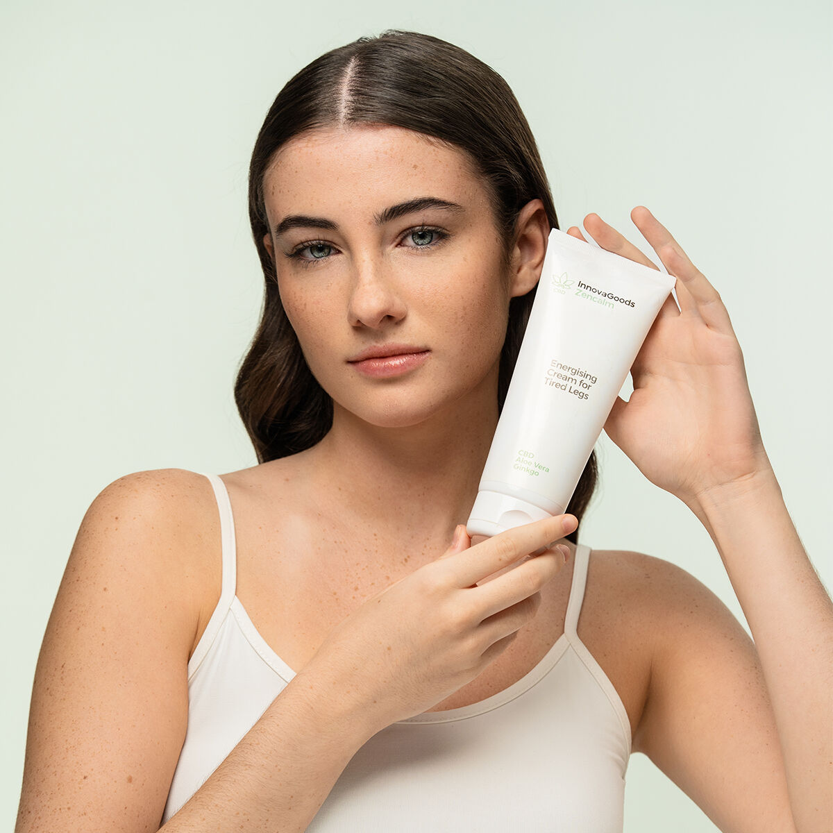 Energigivande Kräm för Trötta Ben CBD Zencalm InnovaGoods 200 ml - 2