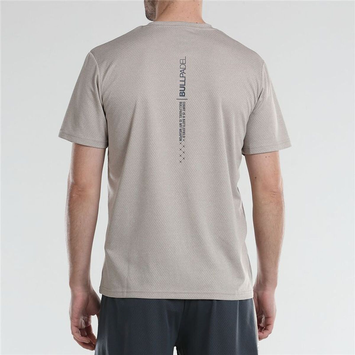 T-shirt med kortärm Herr Bullpadel AFILE-026 - 2