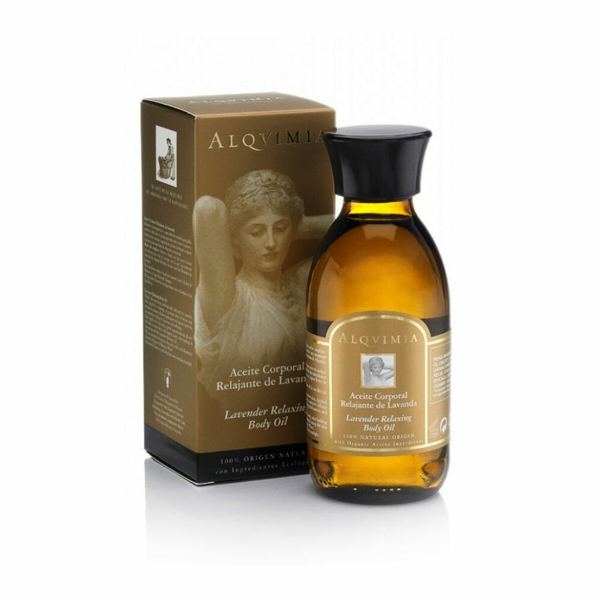 Avslappnande kroppsolja Alqvimia 500 ml