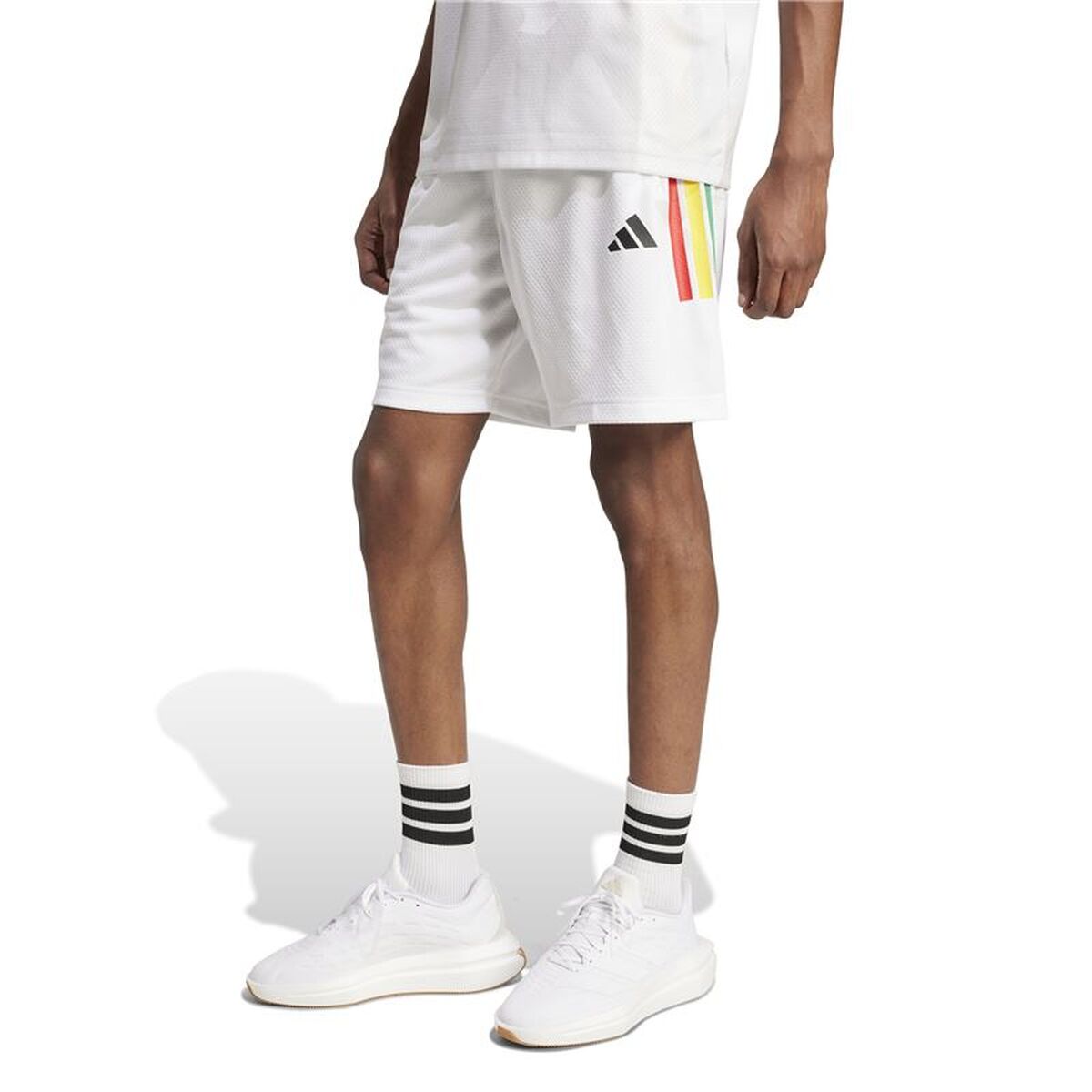 Sportshorts för män Adidas Tiro Cb Np Vit - 2