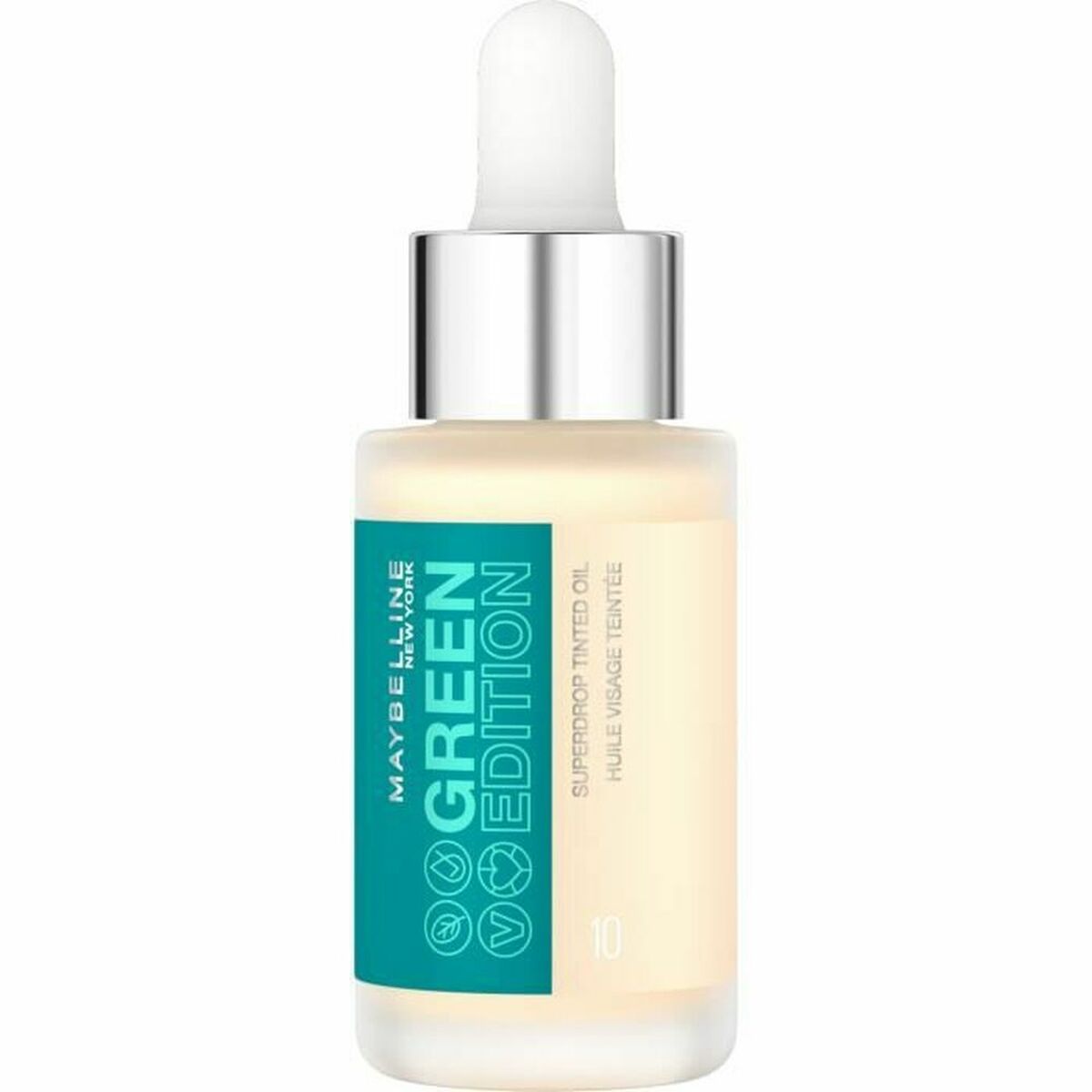 Flytande makeupbas Maybelline Green Edition Nº 10 20 ml Olja