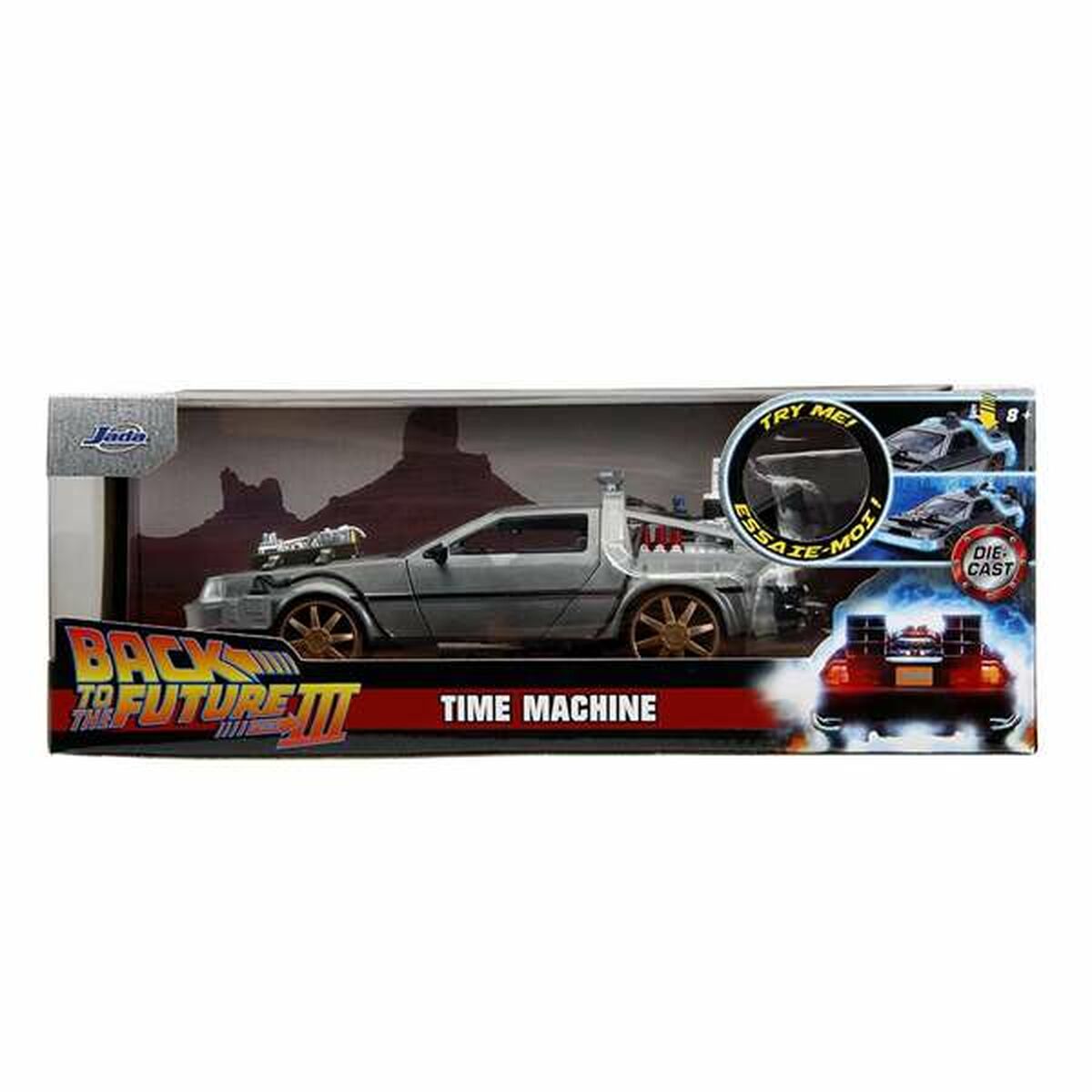 Bil Smoby DeLorean - Back to the Future III 1885 1:24 - 2