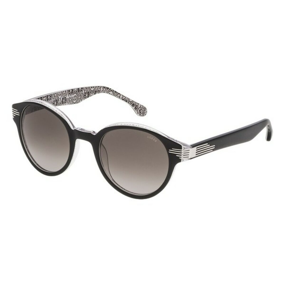 Unisexsolglasögon Lozza SL4073M490APA Svart Ø 49 mm
