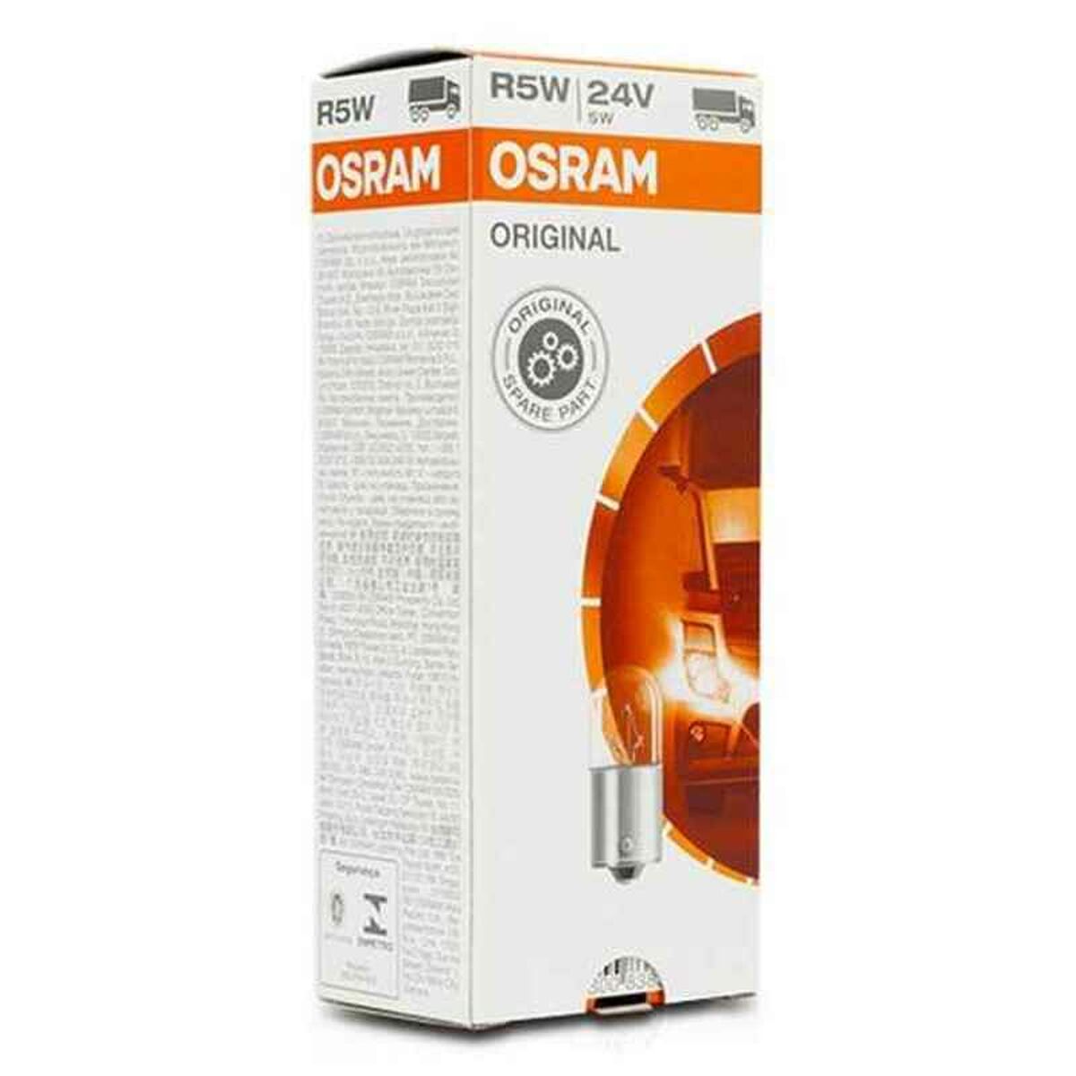 Glödlampa för bil OS5627 Osram 5627 R5W Halogen 24 V (10 pcs)