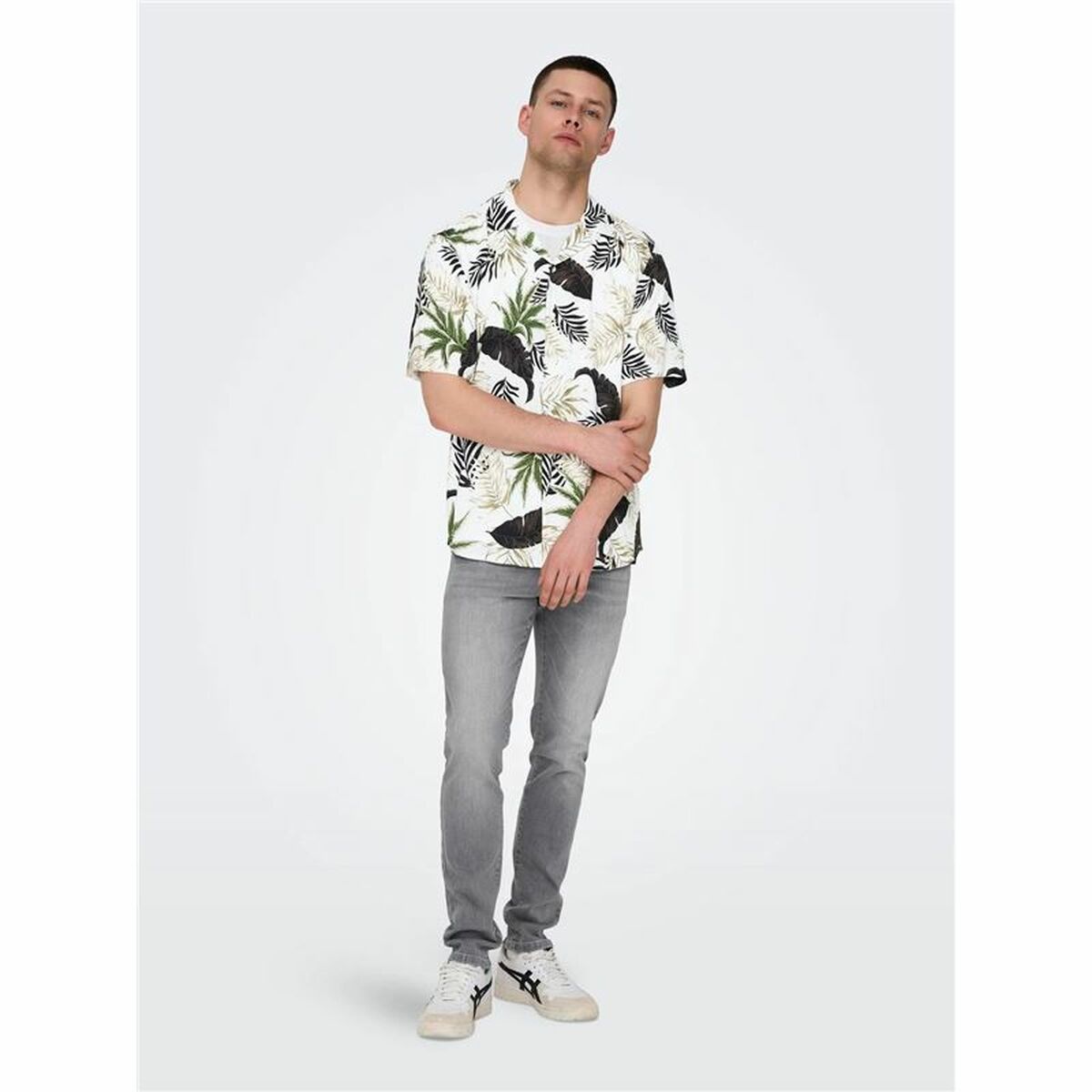 Skjorta Only & Sons Cuba Casual Kort slang - 3