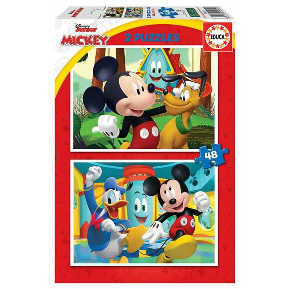 Pussel Educa Mickey Mouse Fun House 2 x 48 - 2