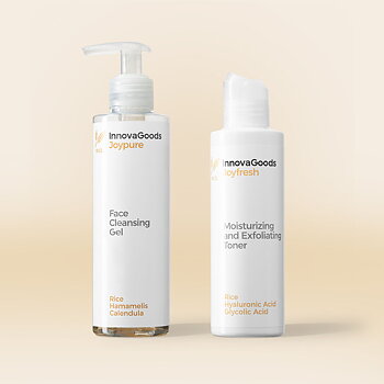 Ansiktsrengöring Duo Paket Rice InnovaGoods