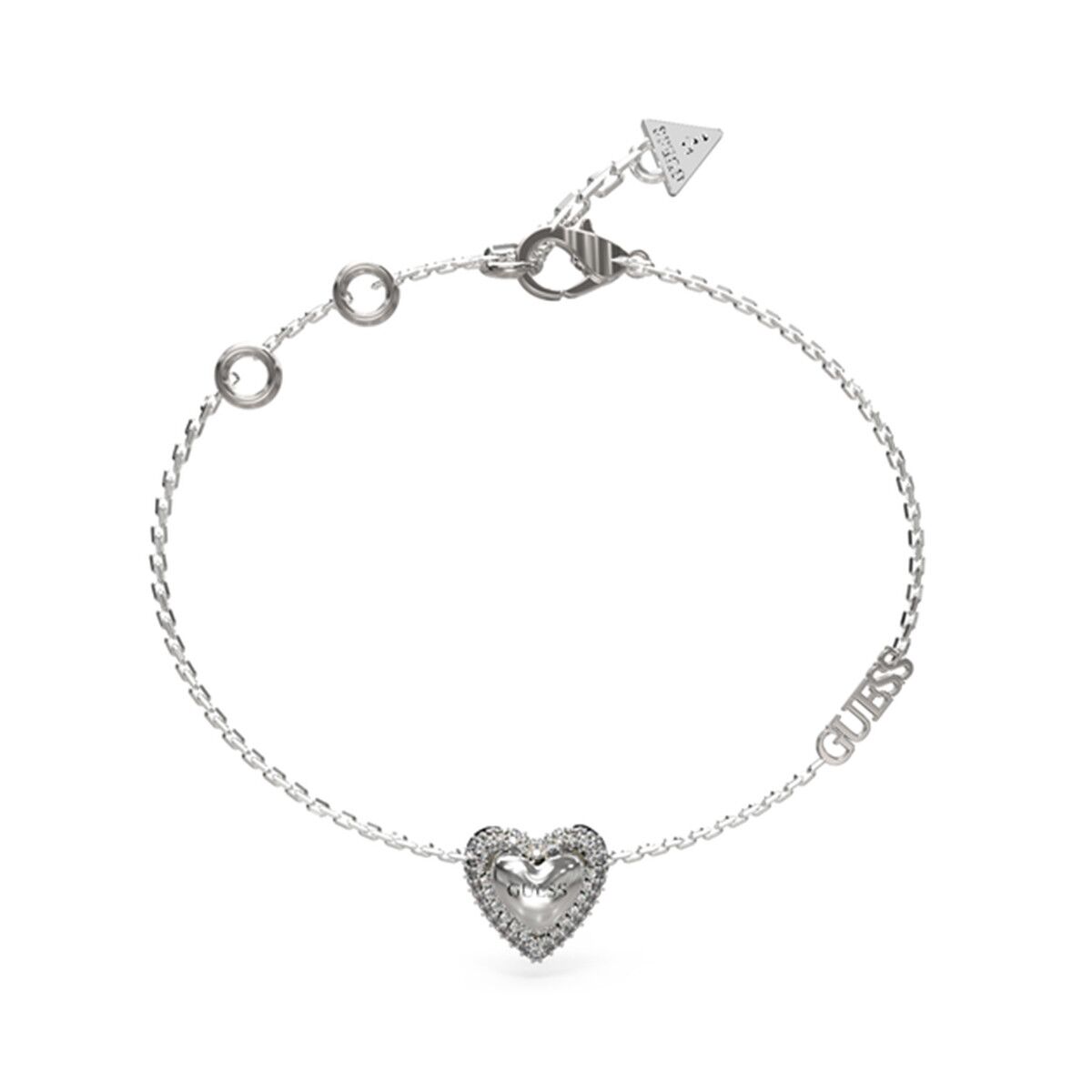 Damarmband Guess JUBB05022JWRHS Silvrig
