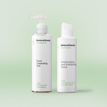 Ansiktsrengöring Duo Paket CBD InnovaGoods