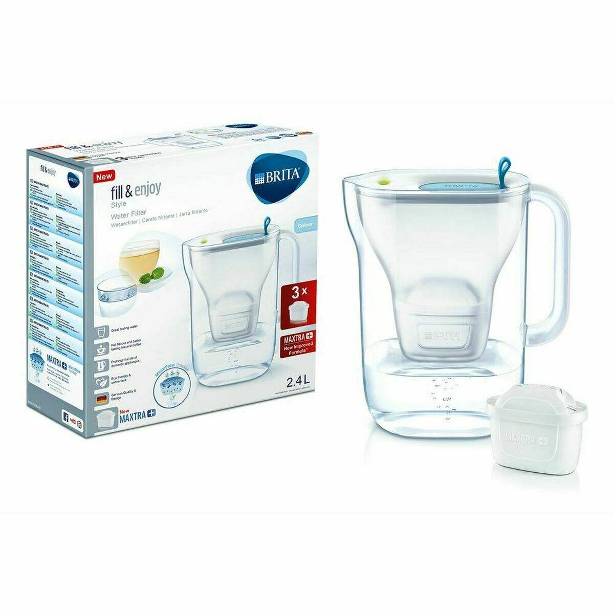 Filtreringskanna Brita 2,4 L Plast - 3