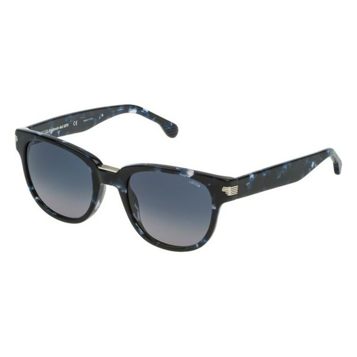 Unisexsolglasögon Lozza SL4134M5206DQ Blå Ø 52 mm