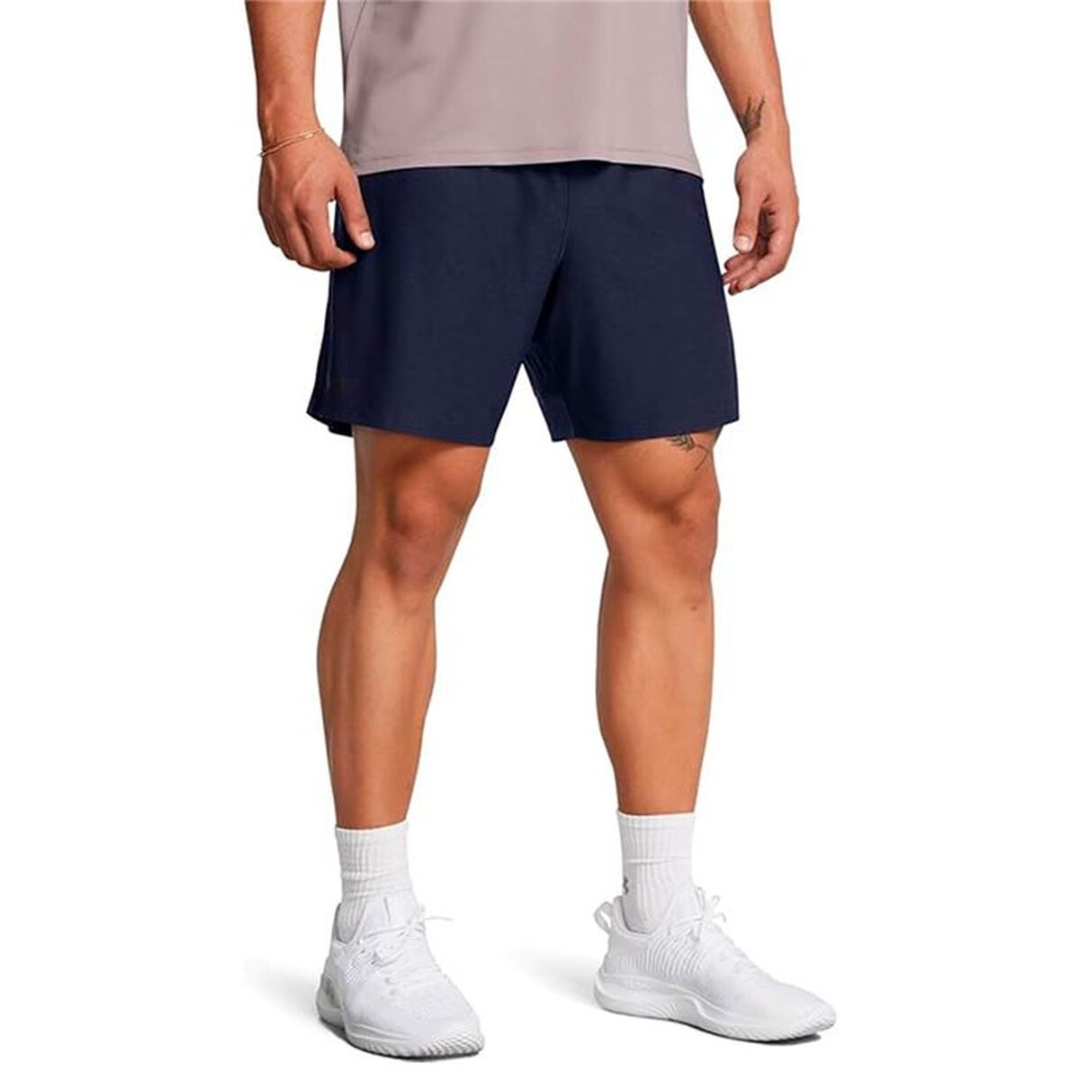 Sportshorts för män Under Armour Tech Marinblå