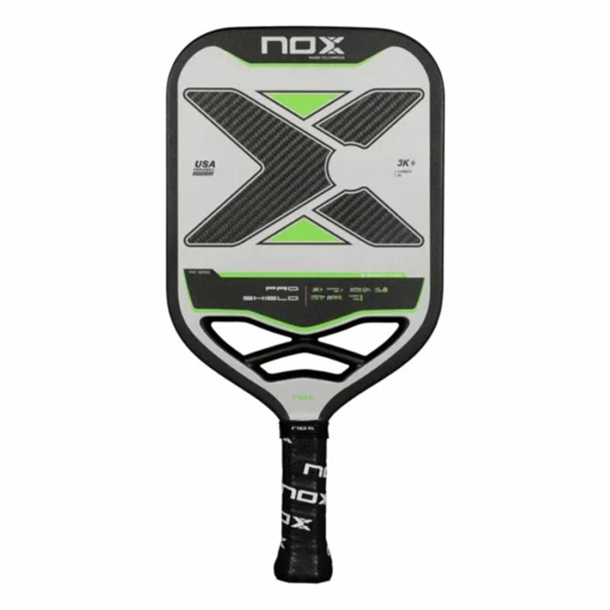 Pickleball racket Nox Nox Pro Shield Svart Kolfiber